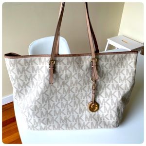 Michael Kors Large Logo Tote Bag